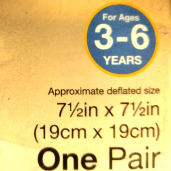 Intex Swimming Arm Bands Orange Vinyl Inflatable - Picture 7 of 9